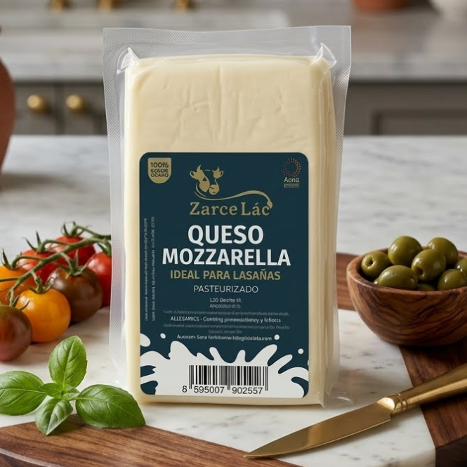 Queso Mozzarella en Bloque